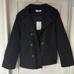 Pea coat Men’s Jacket Size XL Black